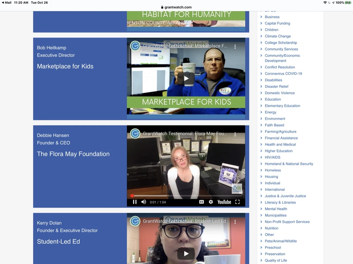 Flora May Foundation moment 36